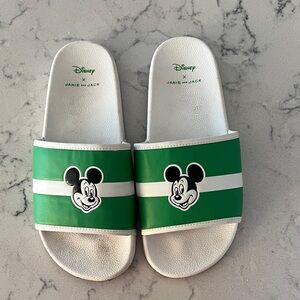 Janie and Jack Disney Green Slides
